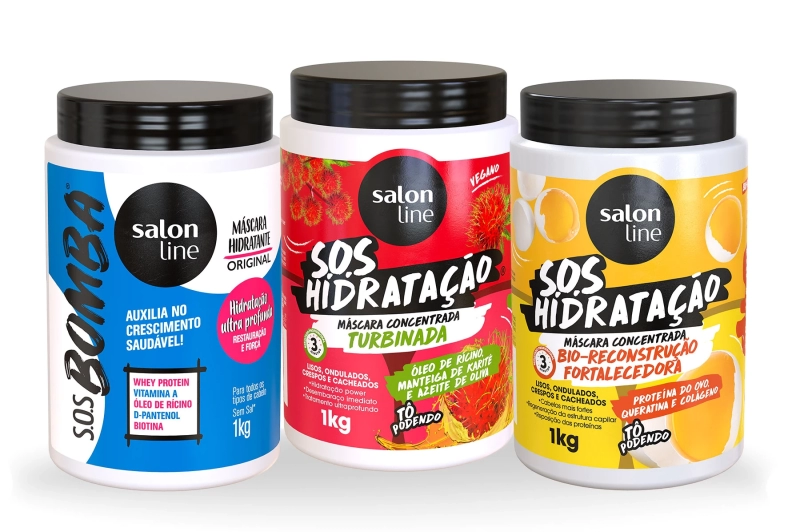 Kit cronograma capilar 5 opções para cuidar do seu cabelo