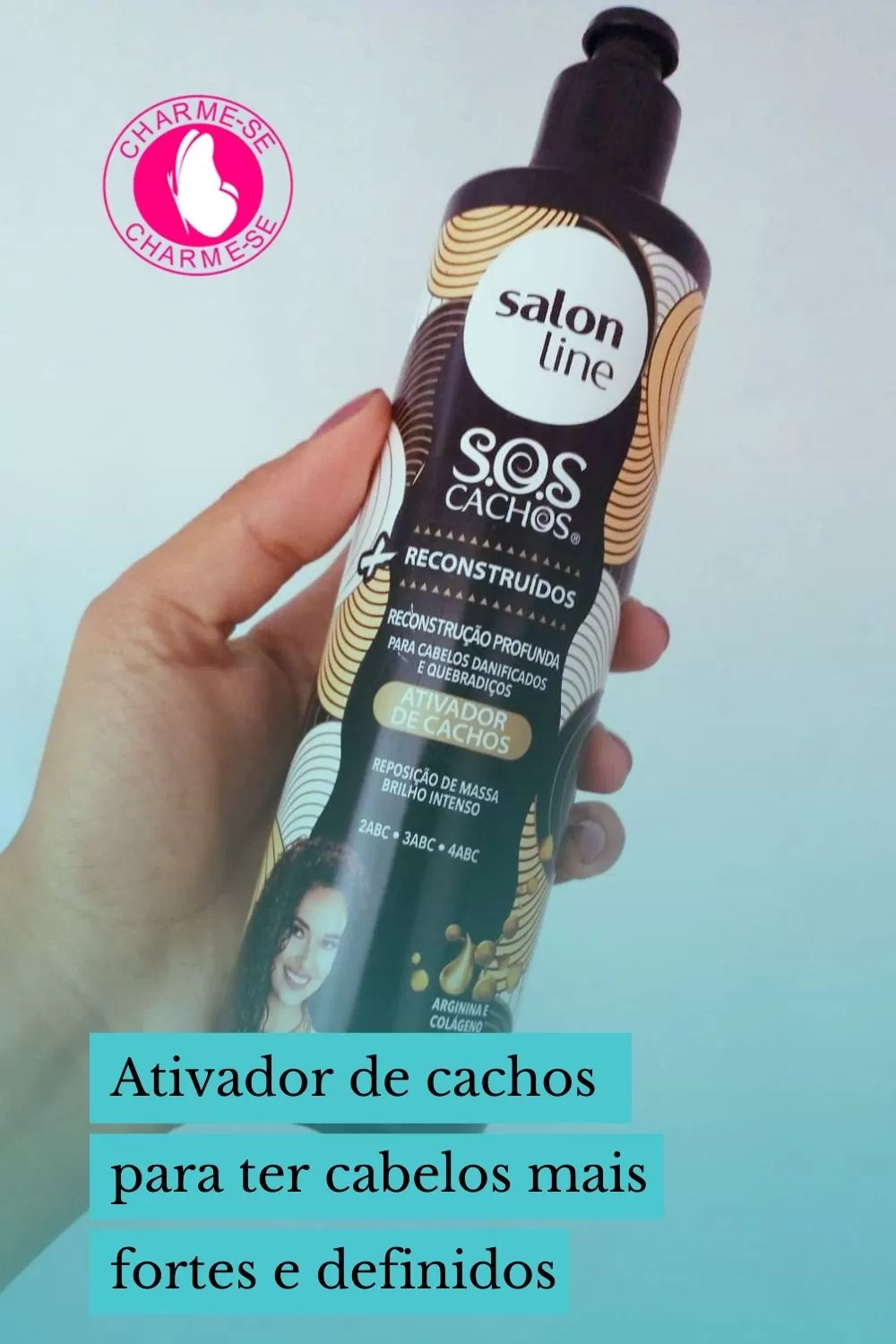Ativador de Cachos Salon Line SOS Cachos Arginina