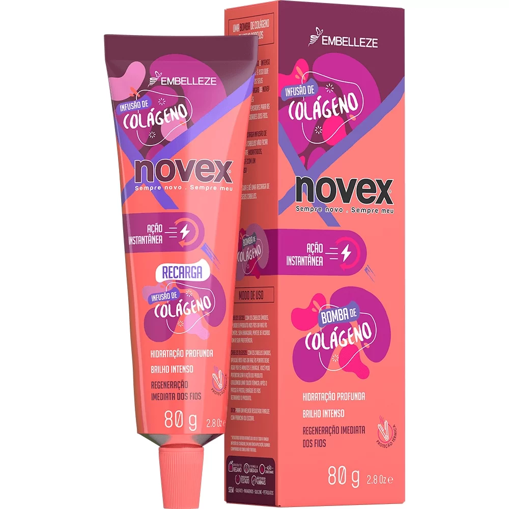 máscara de hidratação novex 