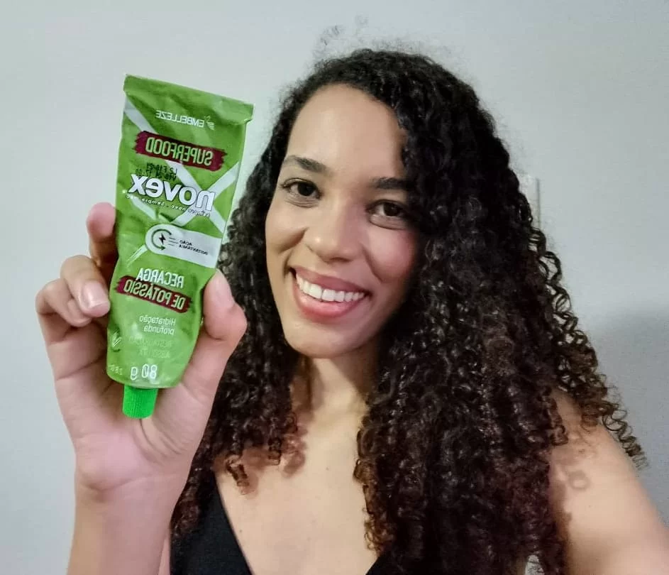 Recarga Novex Biomassa de banana e açúcar mascavo