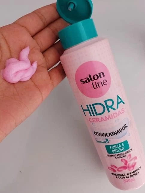 Salon Line Hidra Ceramidas shampoo e condicionador