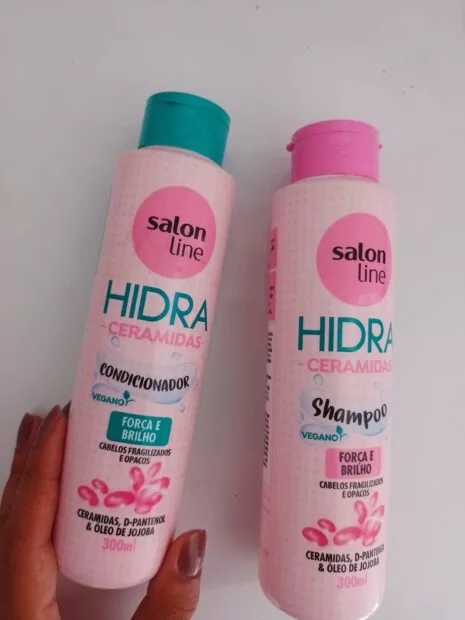 Salon Line Hidra Ceramidas shampoo e condicionador