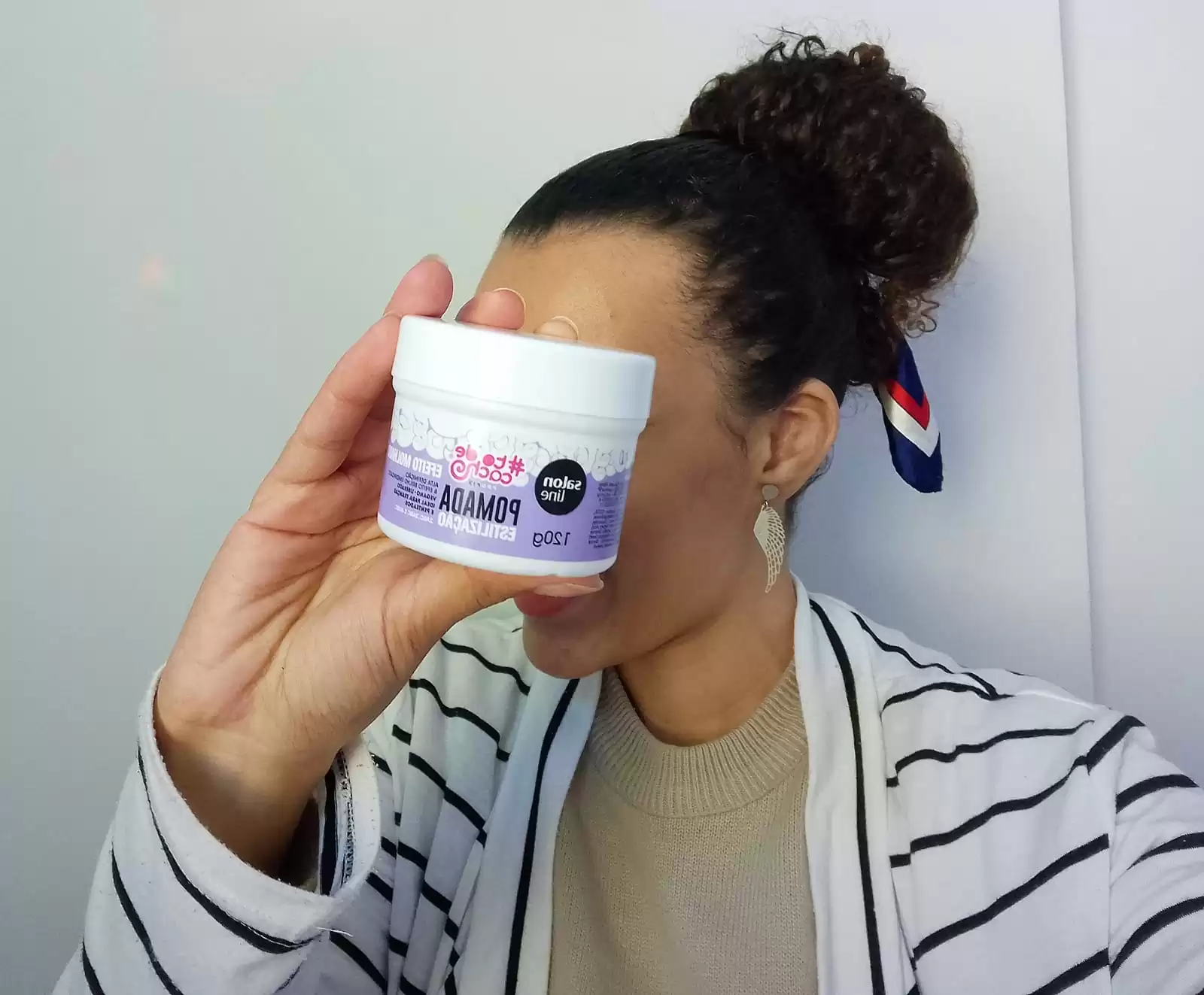 Pomada estilização Salon line Efeito molhado Resenha