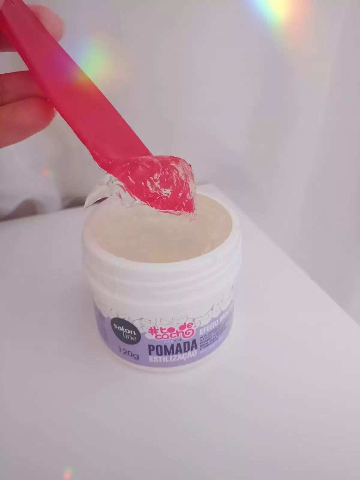 Pomada estilização Salon line Efeito molhado Resenha