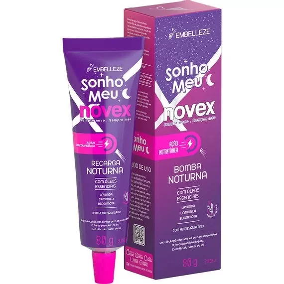novex sonho meu creme noturno