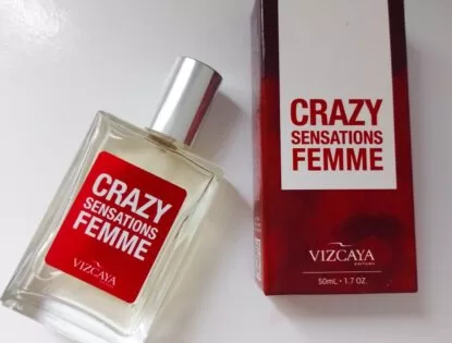 Perfume floral feminino Crazy Sensations Femme Vizcaya