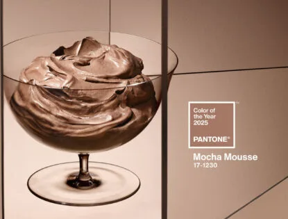 Mocha Mousse é a cor do ano de 2025 eleita pela Pantone