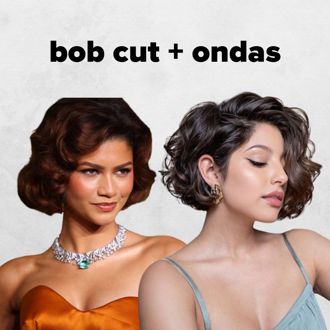 Tendências de cabelos para você apostar em 2025 corte da zendaya no globo de ouro 