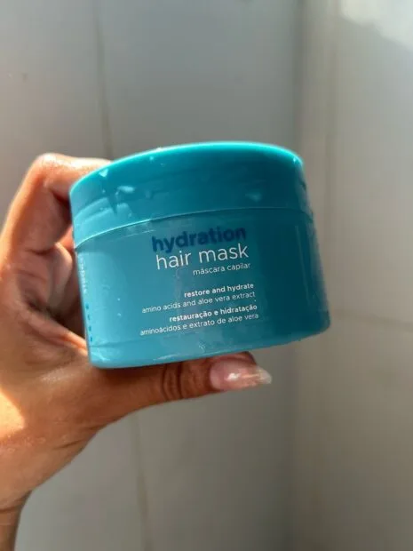 BRAÉ Stages Hydration testei a máscara de hidratação profunda