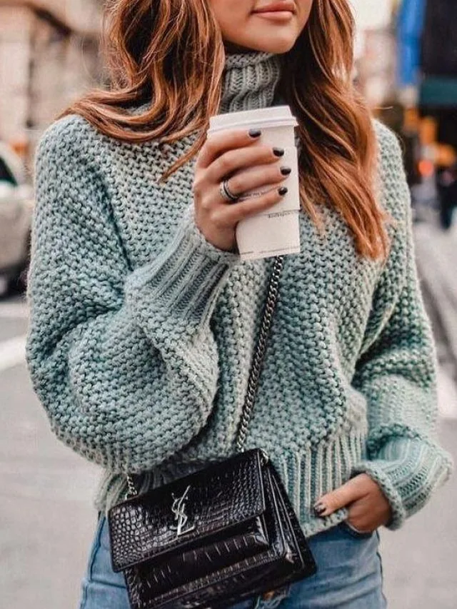 Tricô Feminino para o Inverno: 7 Peças Quentes e Cheias de Estilo