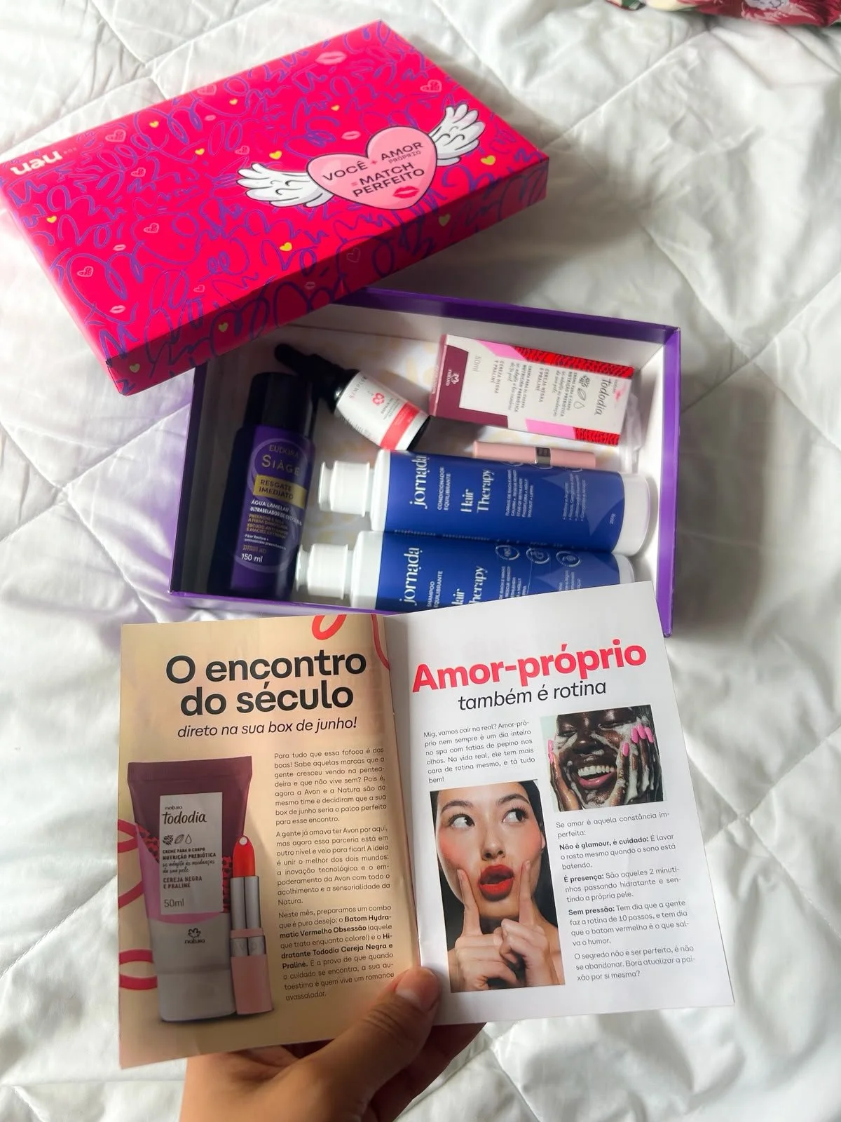 Produtos de beleza da UAUBOX unboxing + CUPOM