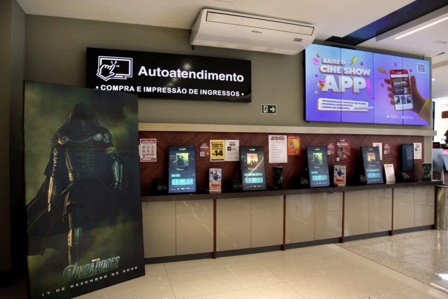 Cine Show do Sider Shopping tem cinema a partir de R$ 14